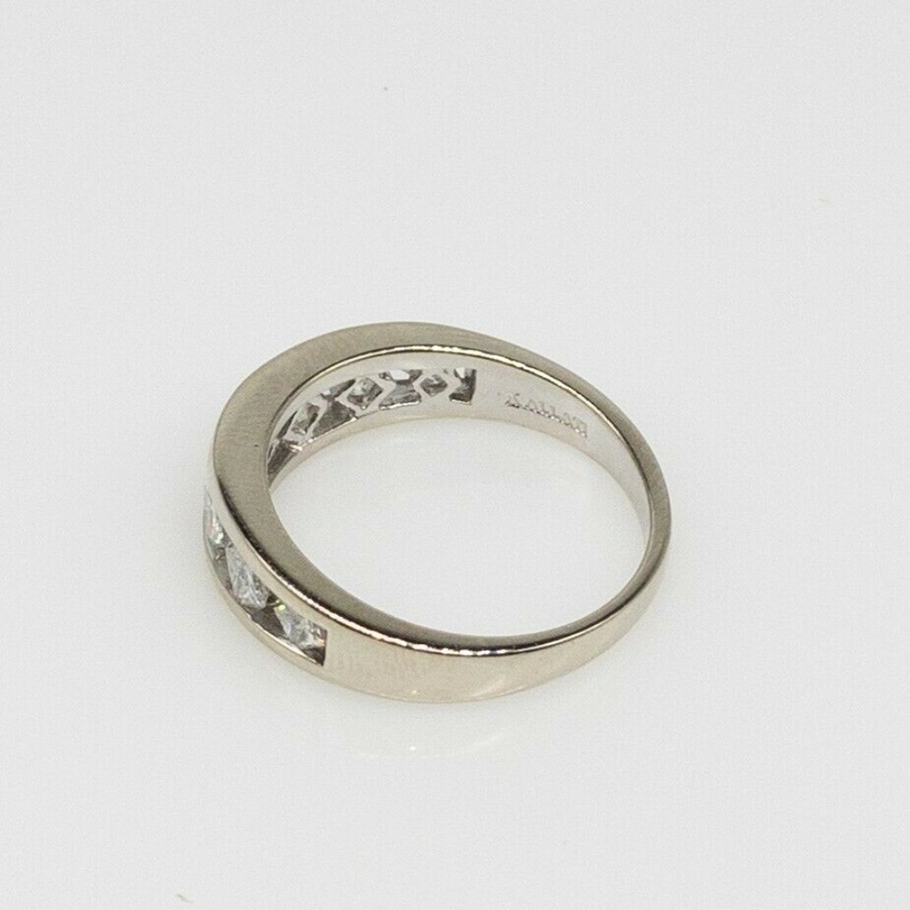 PRINCESS CUTS (2CT TOTAL)  SET DESIGNER RING - Picture 2 of 10